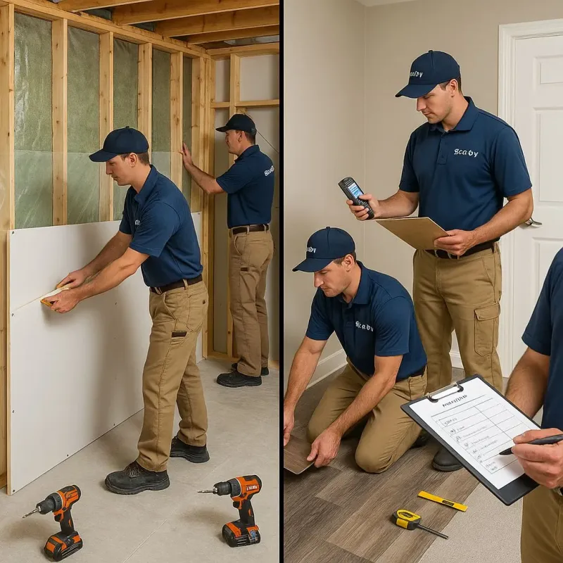 Repairs and Reconstruction process in Highland Falls, NY