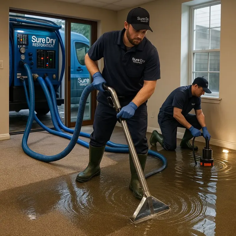 Water Extraction and Removal process in Highland Falls, NY